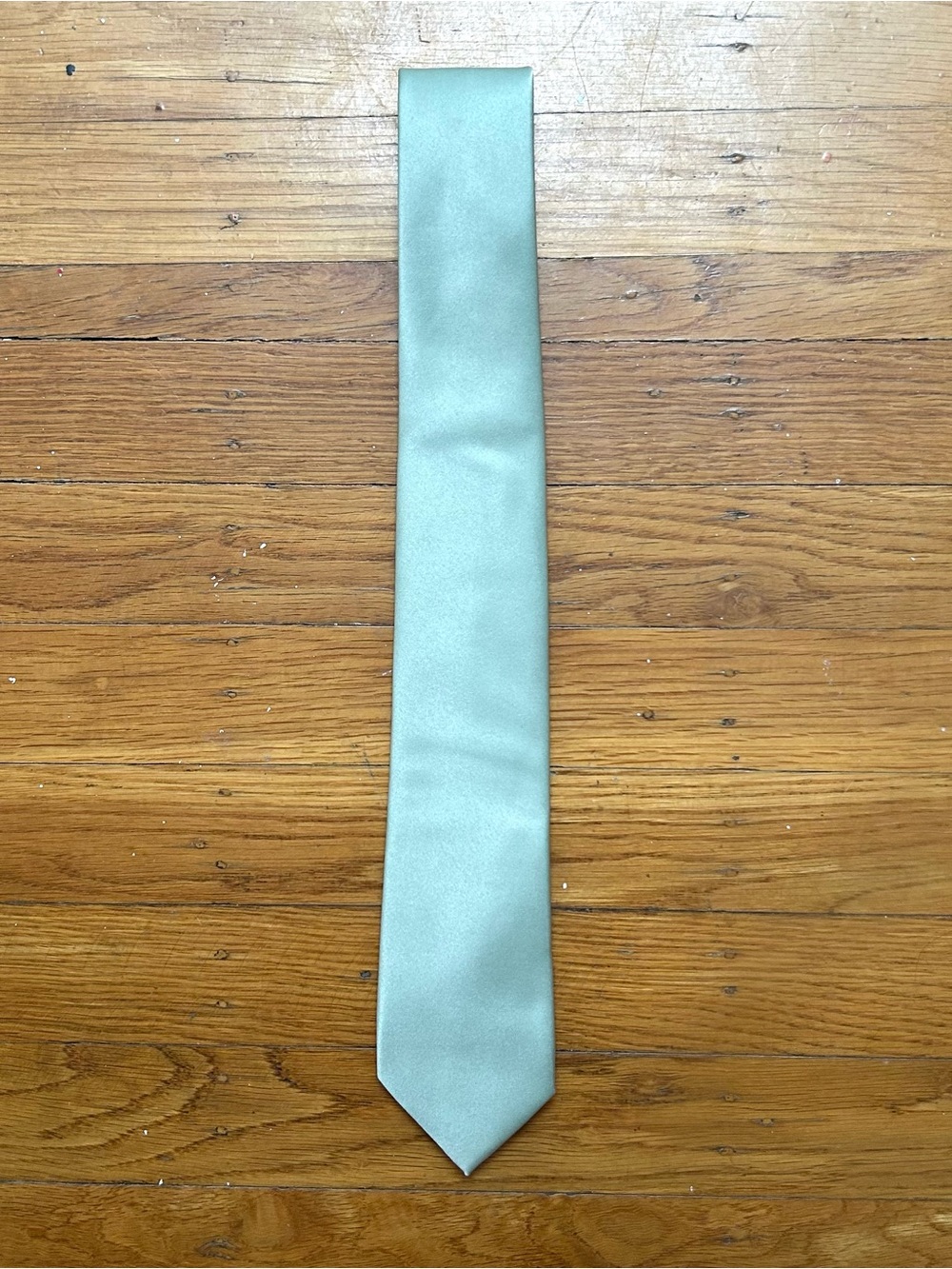 Azazie Spring Green Men's Satin Tie